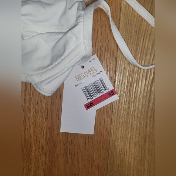 NWT MICHAEL KORS UNDERWIRE BIKINI TOP SIZE XS - Picture 4 of 5